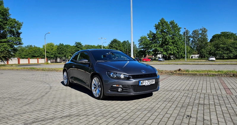 Volkswagen Scirocco cena 54900 przebieg: 149800, rok produkcji 2013 z Warszawa małe 79